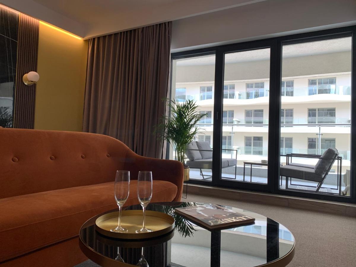 Ferienwohnung Luxury Sahara Noir Mamaia Nord Exterior foto